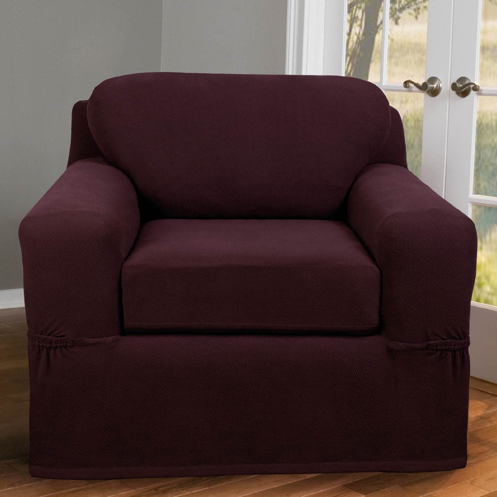 Maytex Stretch Pixel Chair 2 Piece Furniture / Slipcover