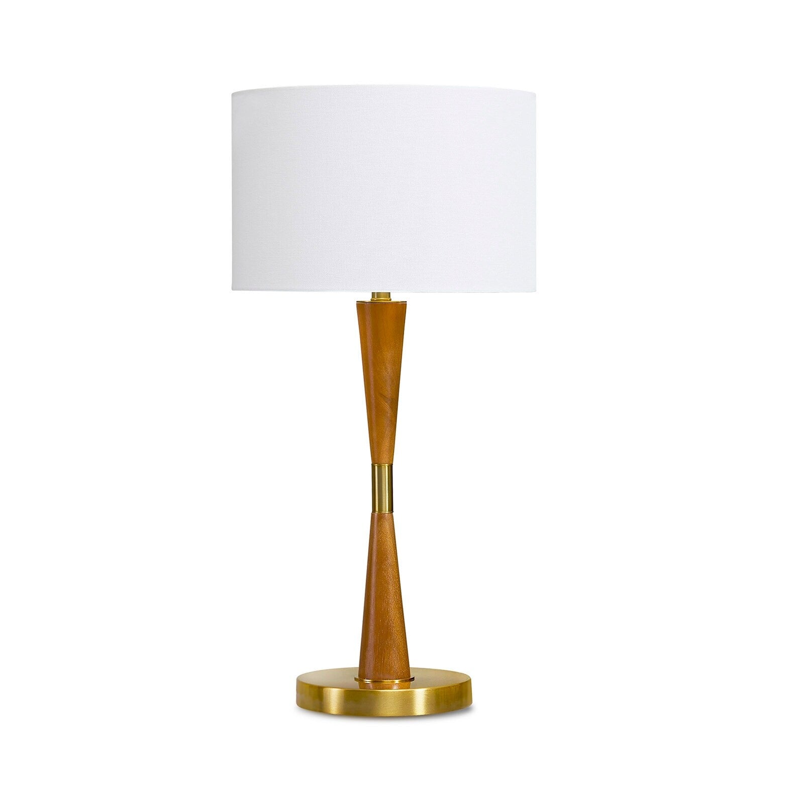 HOMEGLAM Century 28H Wood Table Lamp