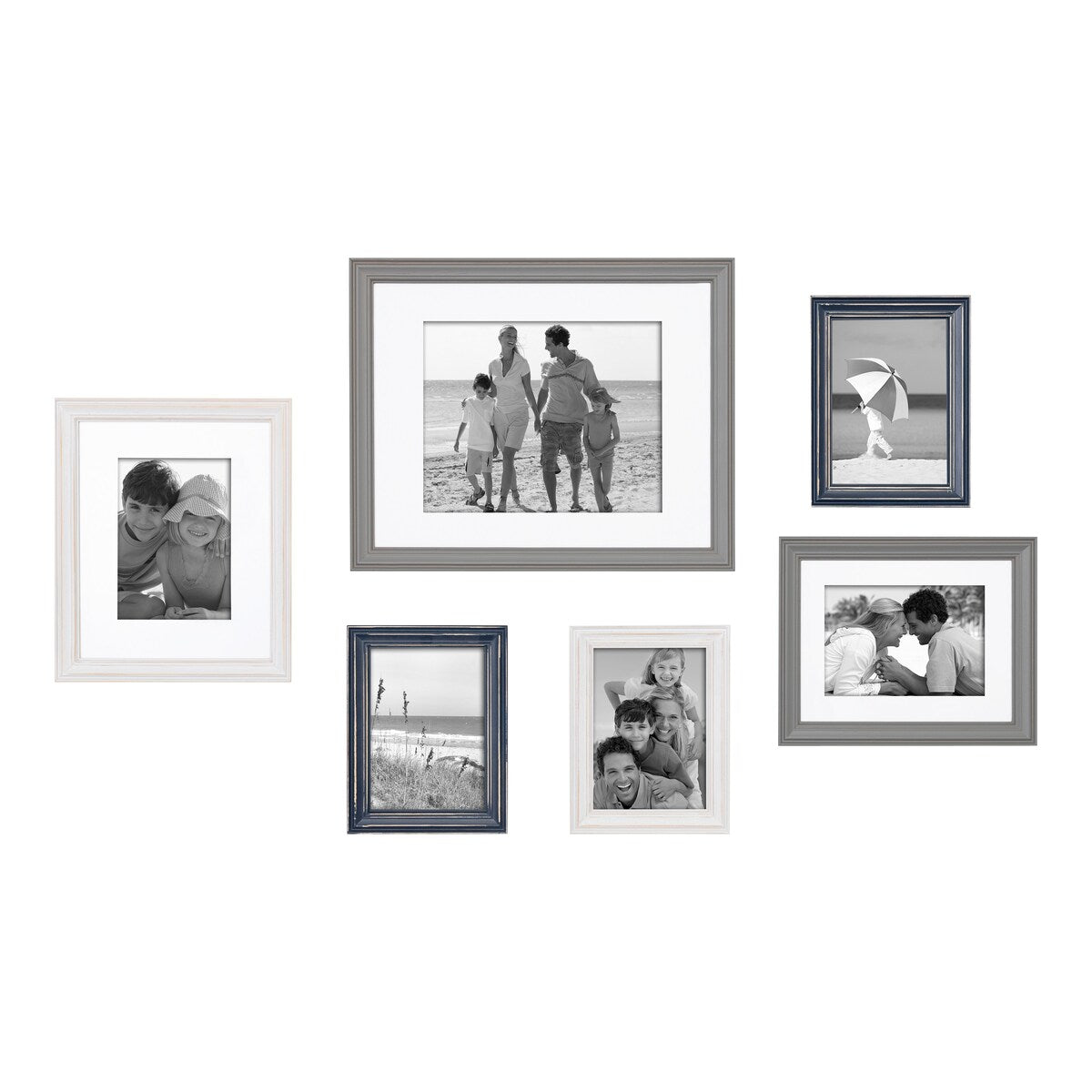 Kate and Laurel Bordeaux Gallery Wall Frame Set