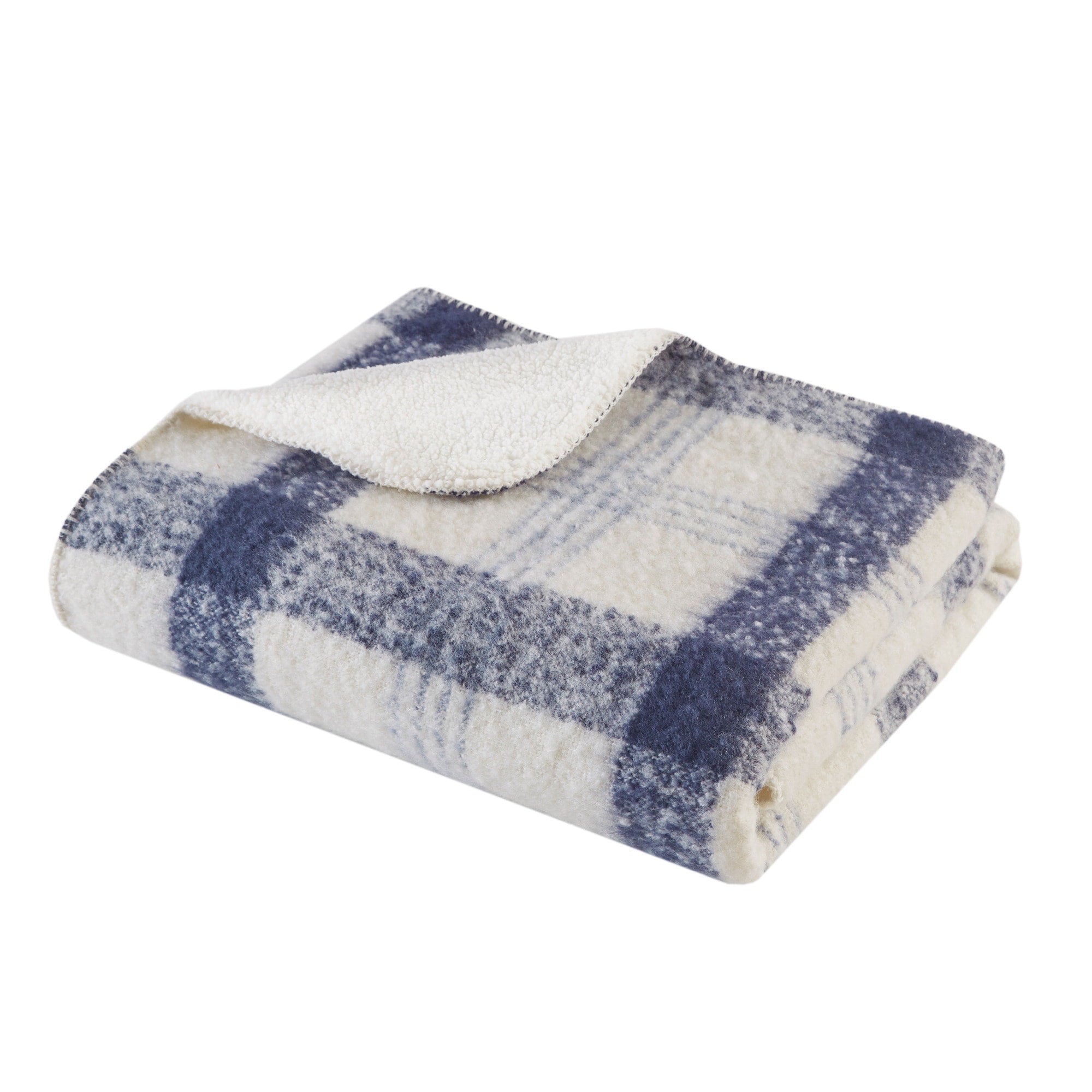 Woolrich Bloomington Fake Wool to Sherpa Throw 50x60