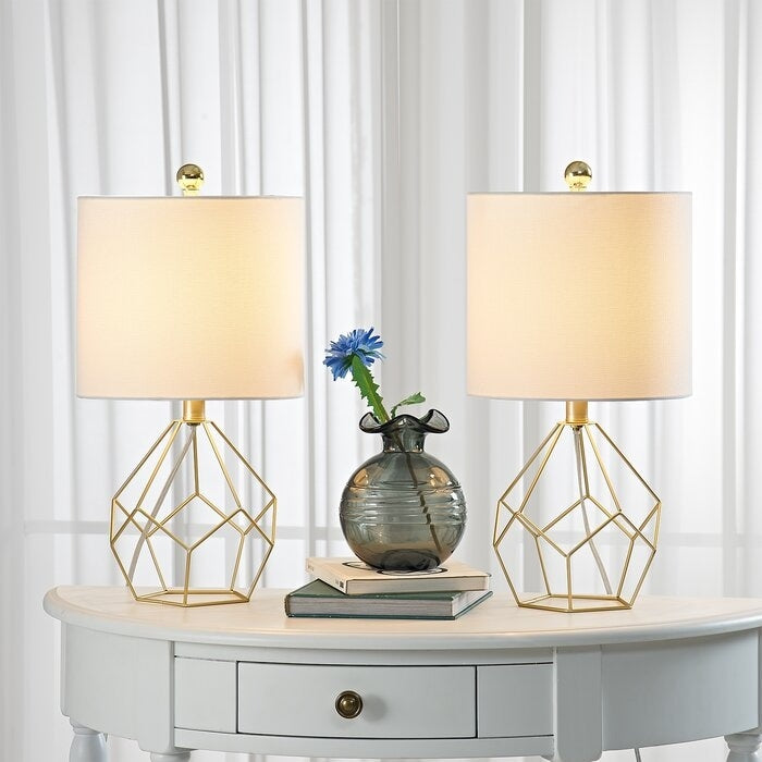 19 Bedside Table Lamp Set (Set of 2)