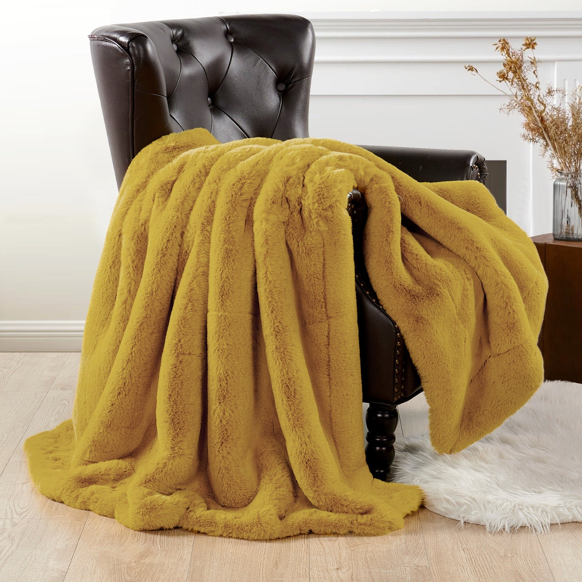 Heavy FauxFur Throw -50''x60''/60''x80''