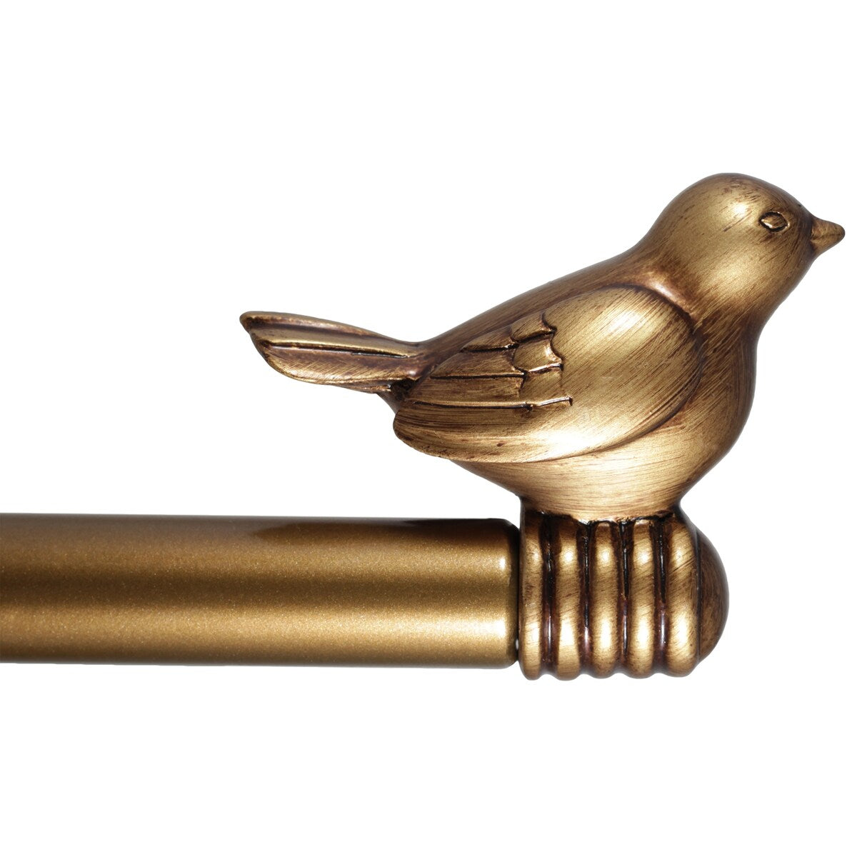 Cute Bird Finial Adjustable Decorative Designer Curtain Rod