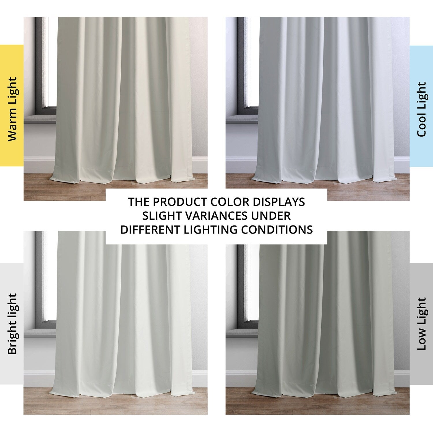 Exclusive Fabrics Essential Polyester Solid Blackout Curtains - Thermal Insulated Window Curtains Rod Pocket (Single Panel)