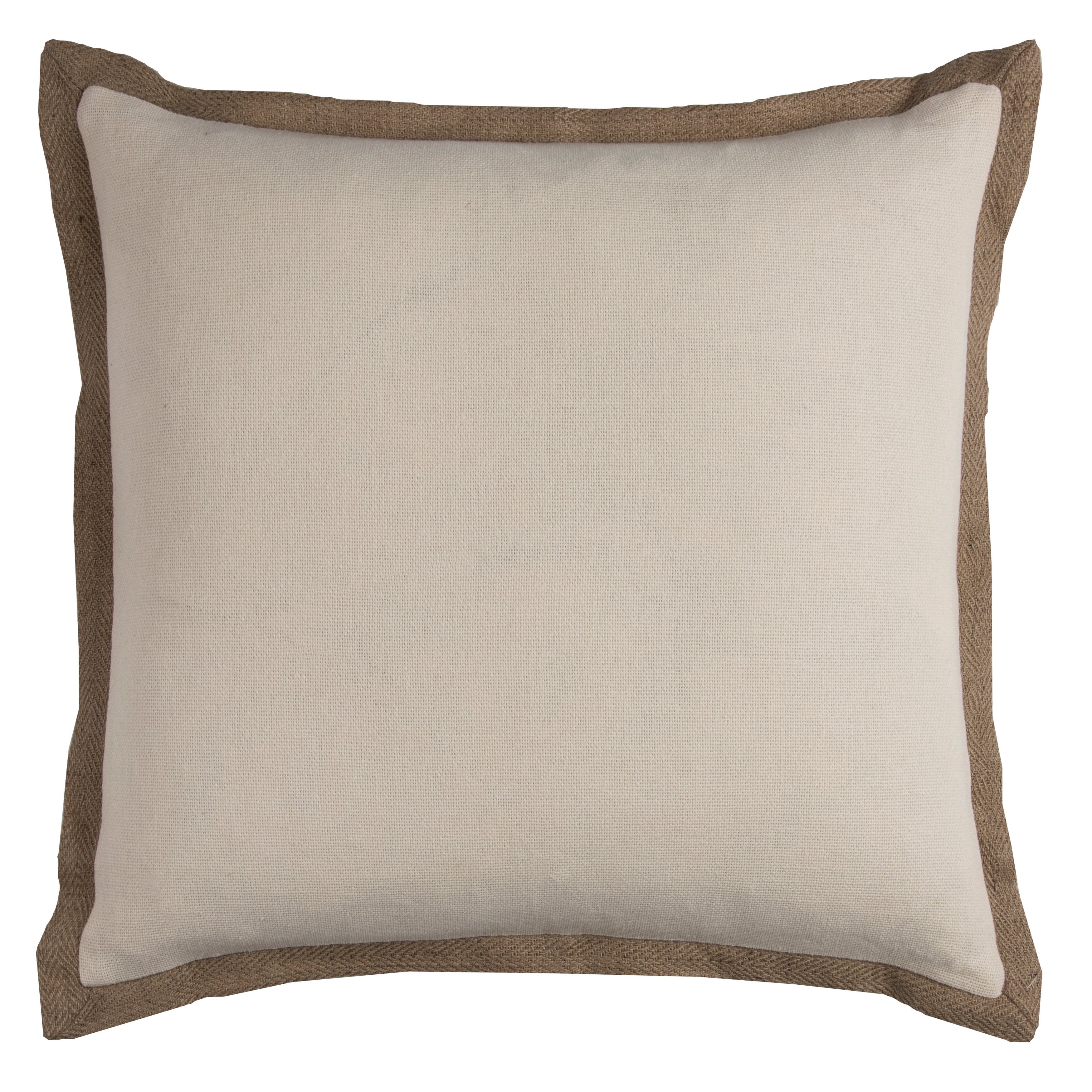 Rizzy Home Solid Flanged Throw Pillow