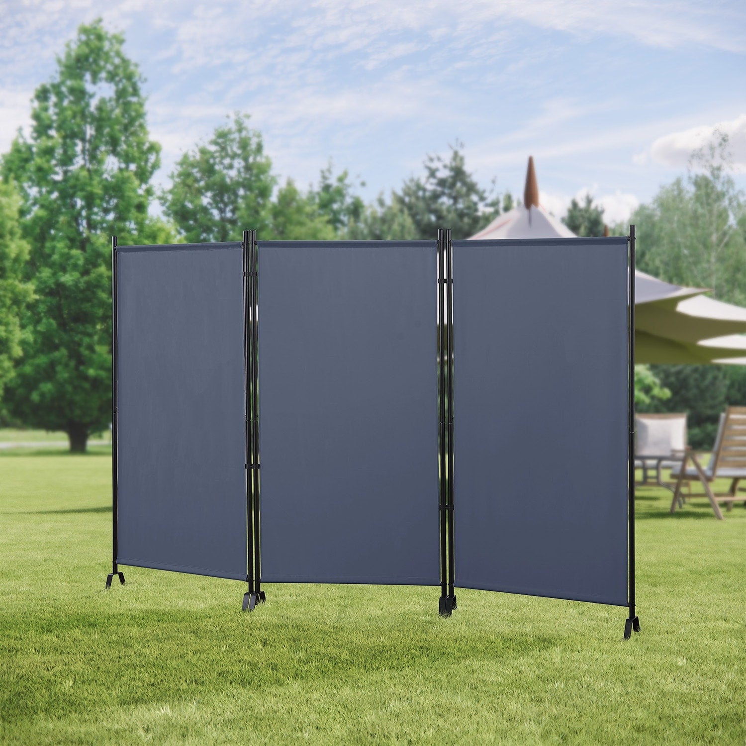 Proman Products Galaxy Indoor/ Outdoor 3-panel Room Divider