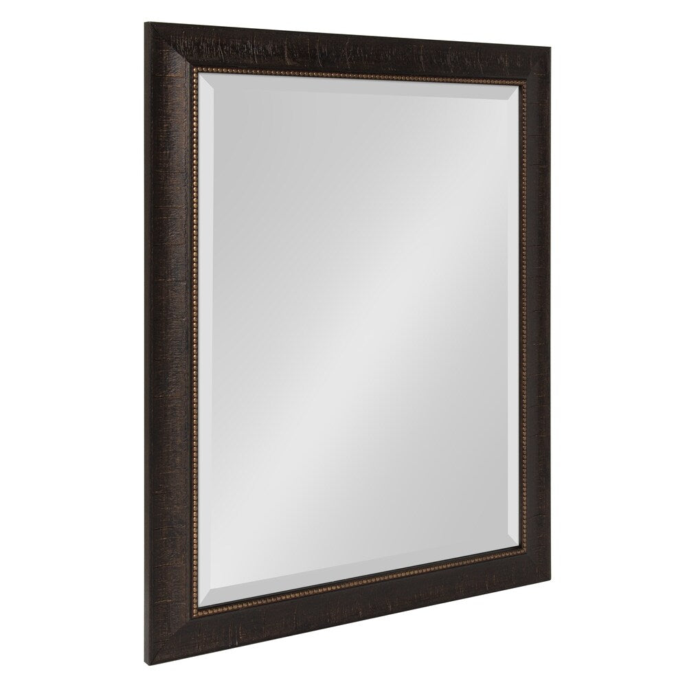 Aldridge Framed Decorative Rectangle Wall Mirror - Bronze