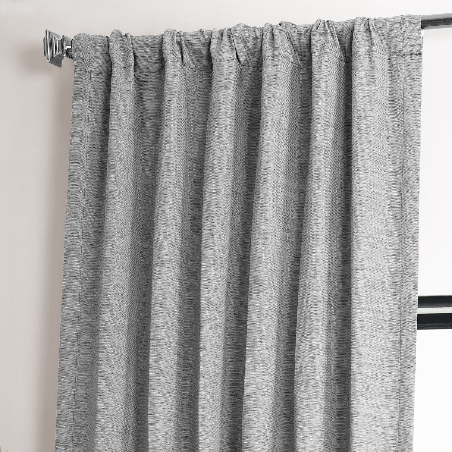 Exclusive Fabrics Grey Bellino Room Darkening Curtain Panel (1 Panel)