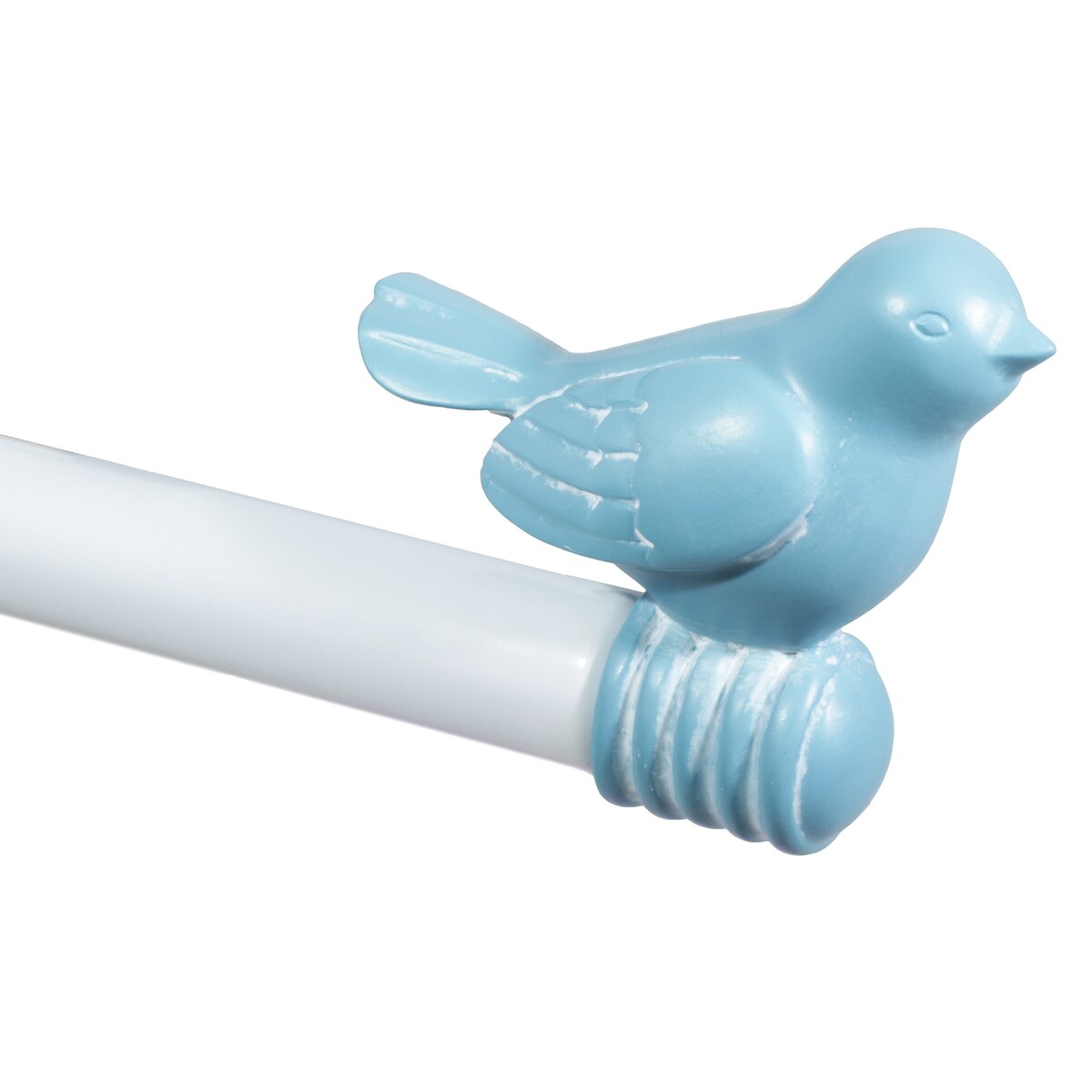 Cute Bird Finial Adjustable Decorative Designer Curtain Rod