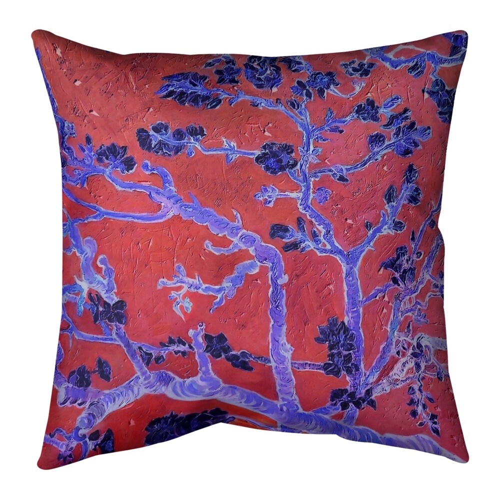 Porch & Den Vincent Van Gogh 'Almond Blossom' Throw Pillow