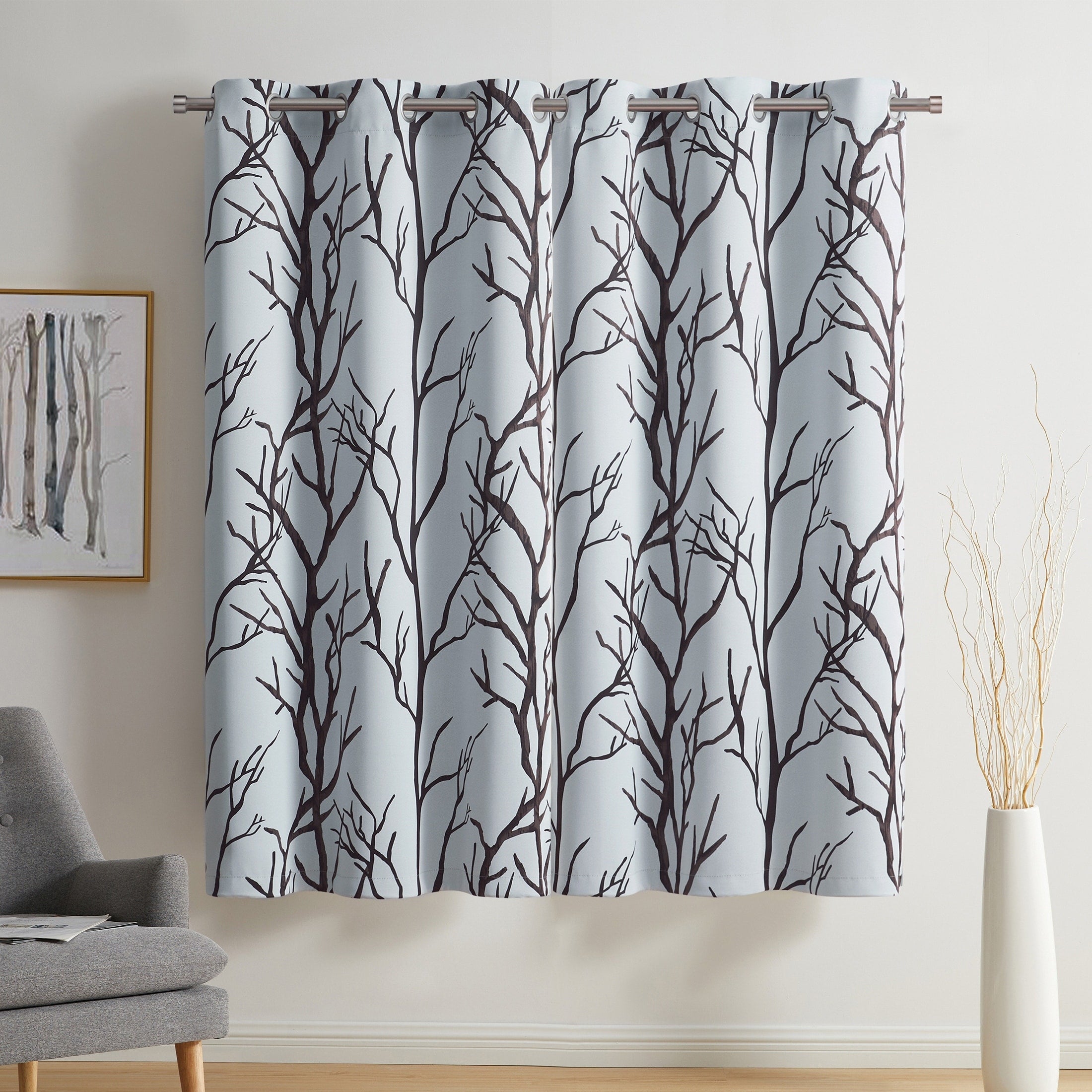 VCNY Home Kingdom Branch Blackout Curtain Panel