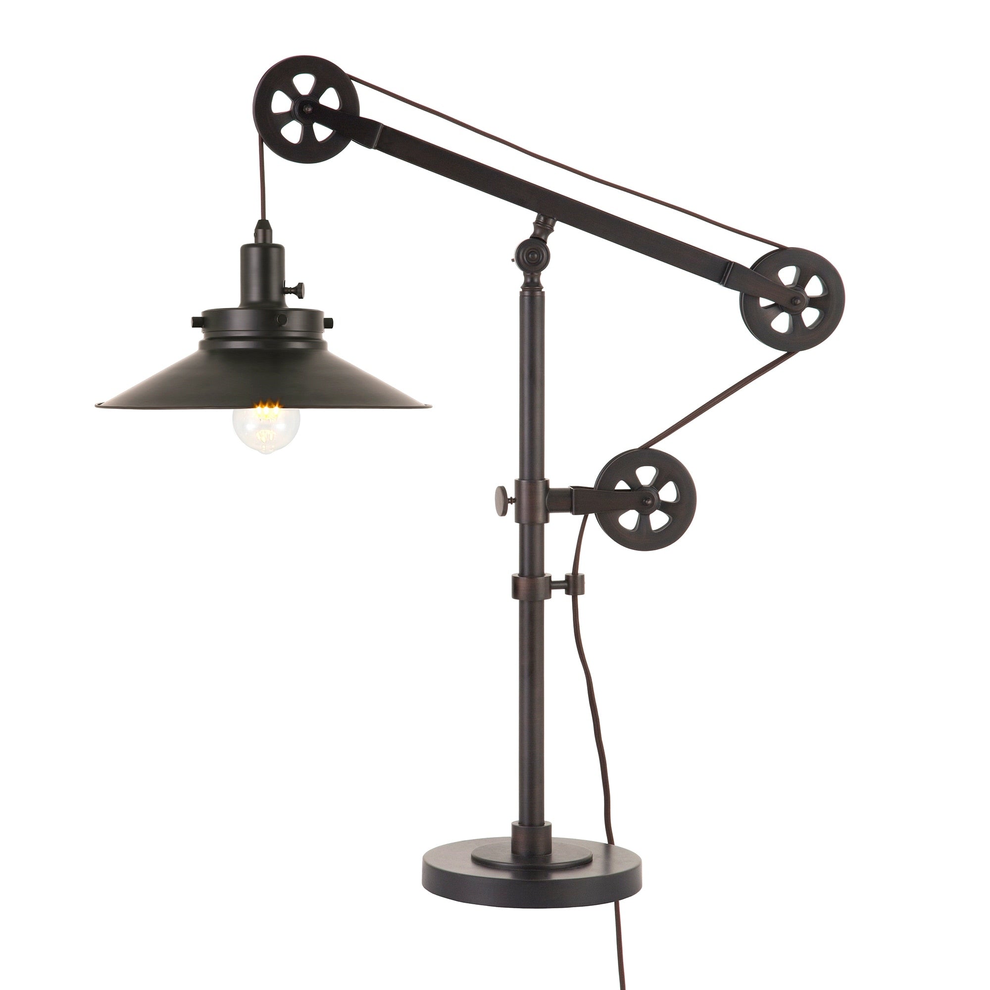 Carbon Loft Melville Wide Brim Table Lamp