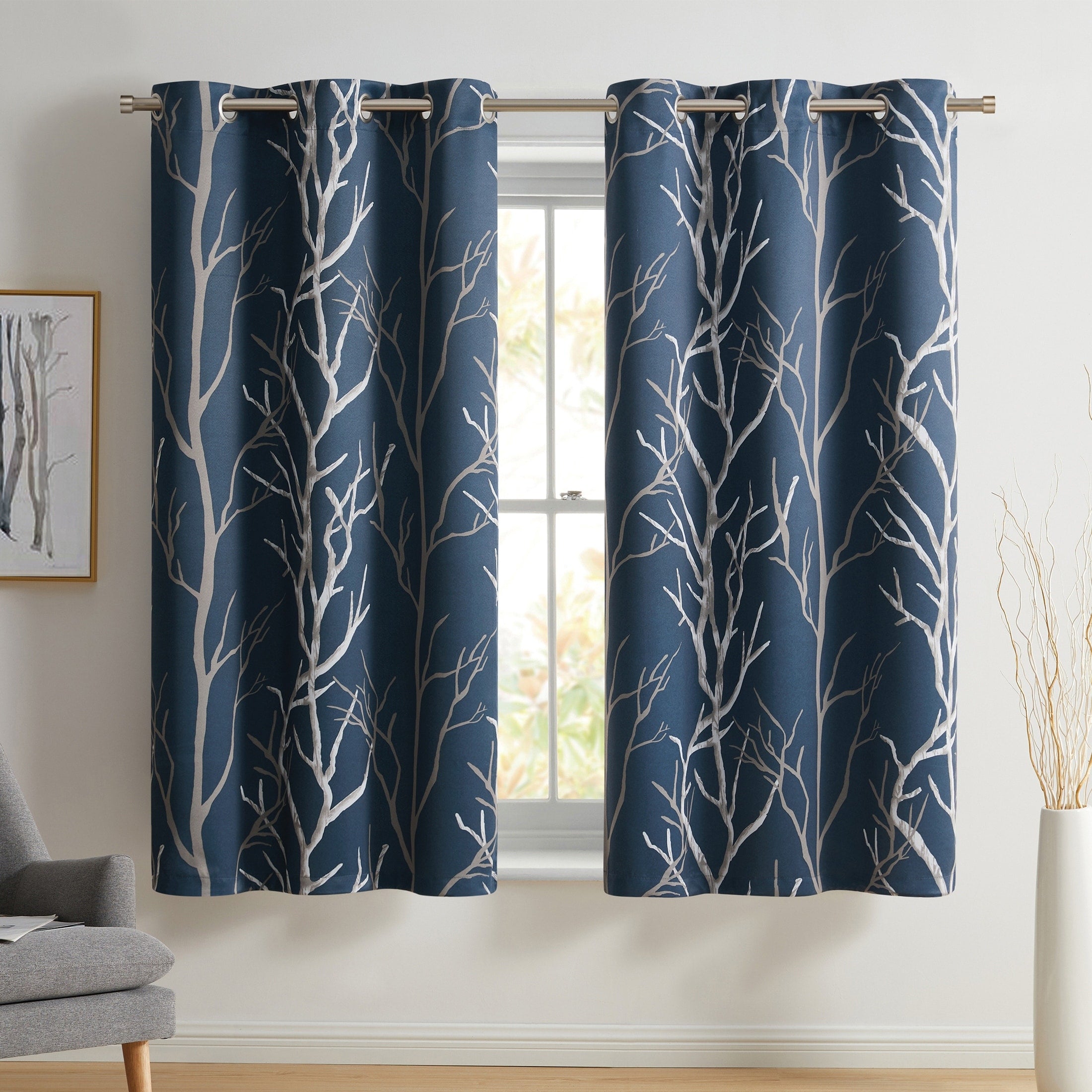 VCNY Home Kingdom Branch Blackout Curtain Panel