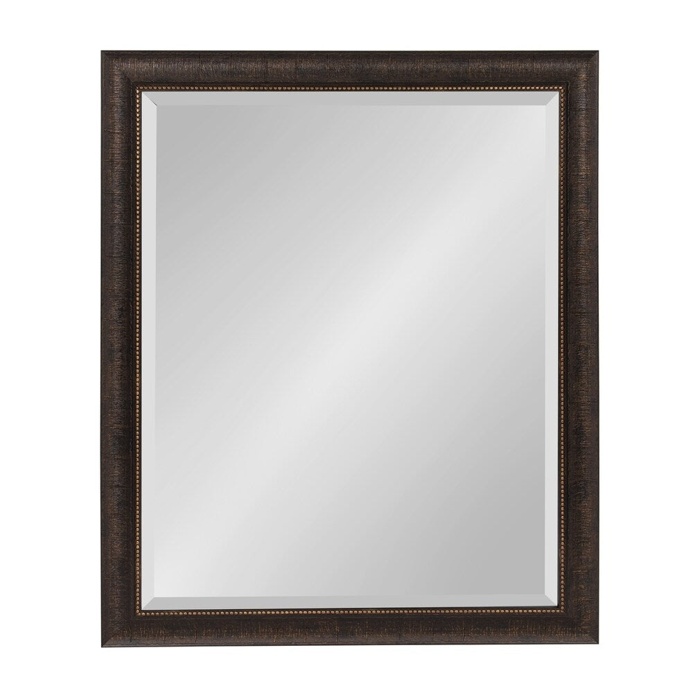 Aldridge Framed Decorative Rectangle Wall Mirror - Bronze