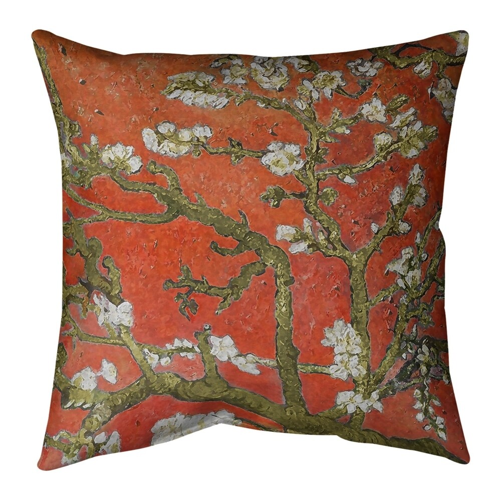 Porch & Den Vincent Van Gogh 'Almond Blossom' Throw Pillow