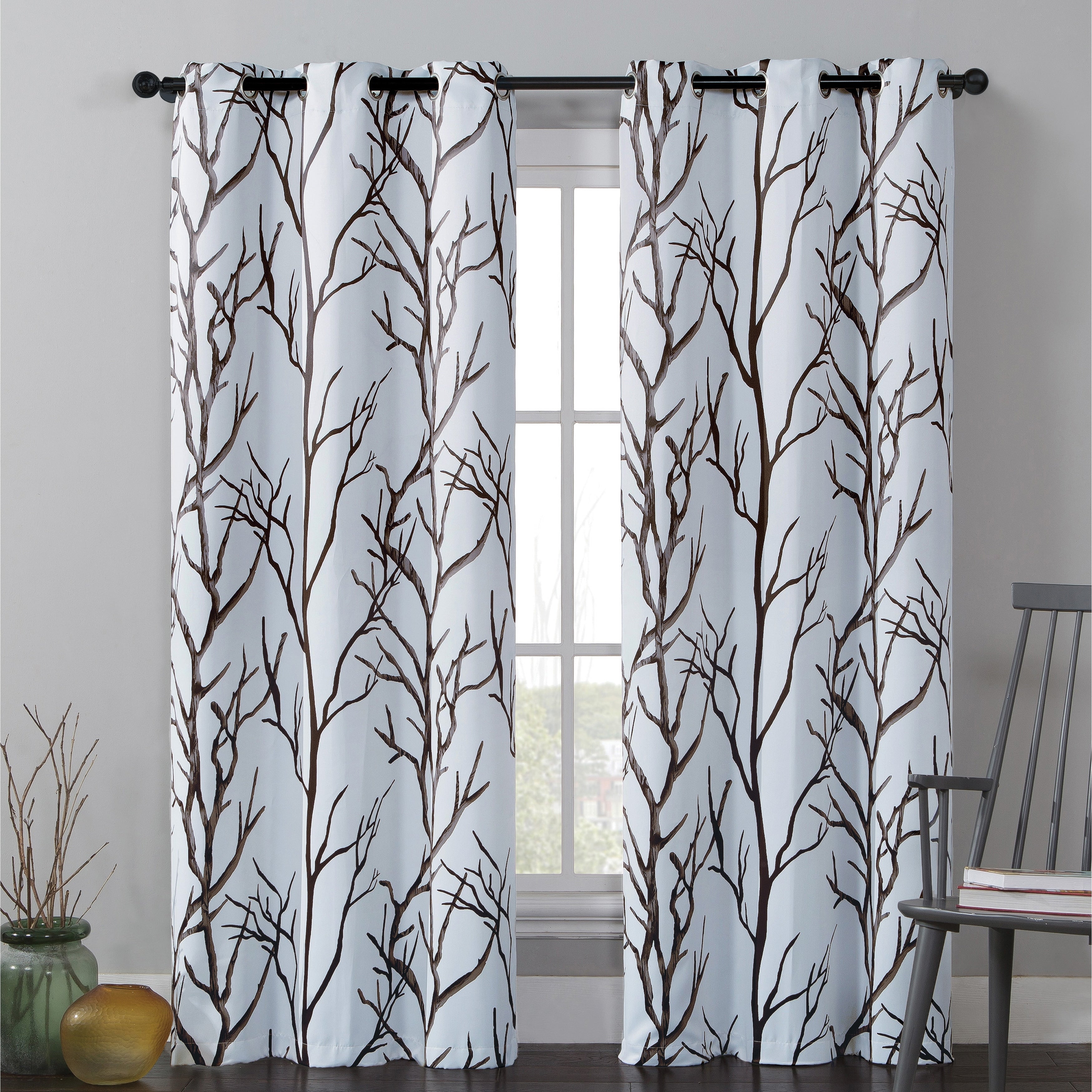 VCNY Home Kingdom Branch Blackout Curtain Panel