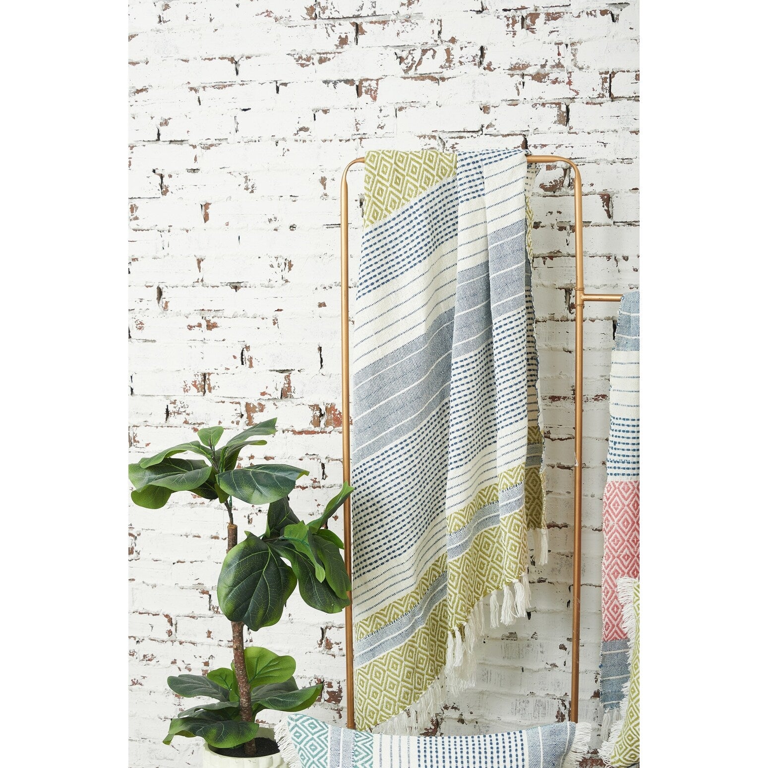 Berkley 50 x 60 Cotton Throw Blanket