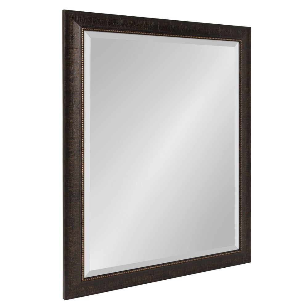 Aldridge Framed Decorative Rectangle Wall Mirror - Bronze