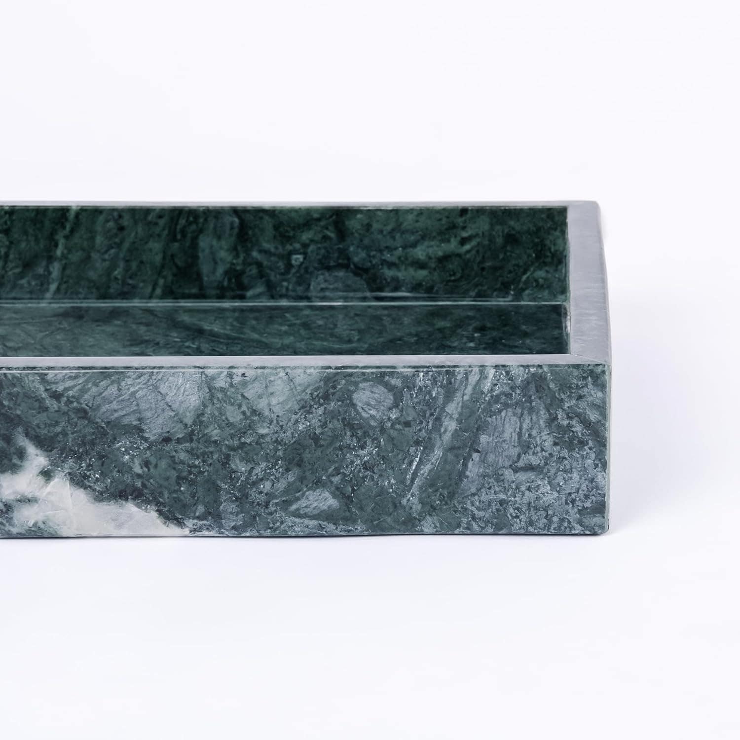 Aurora Home Marble Rectangle Tray