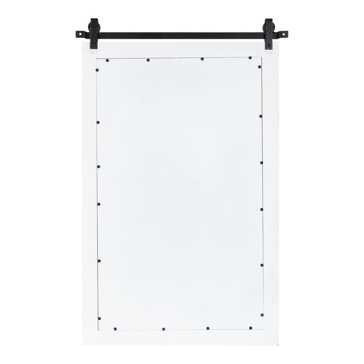 Kate and Laurel Cates Windowpane Framed Wall Mirror