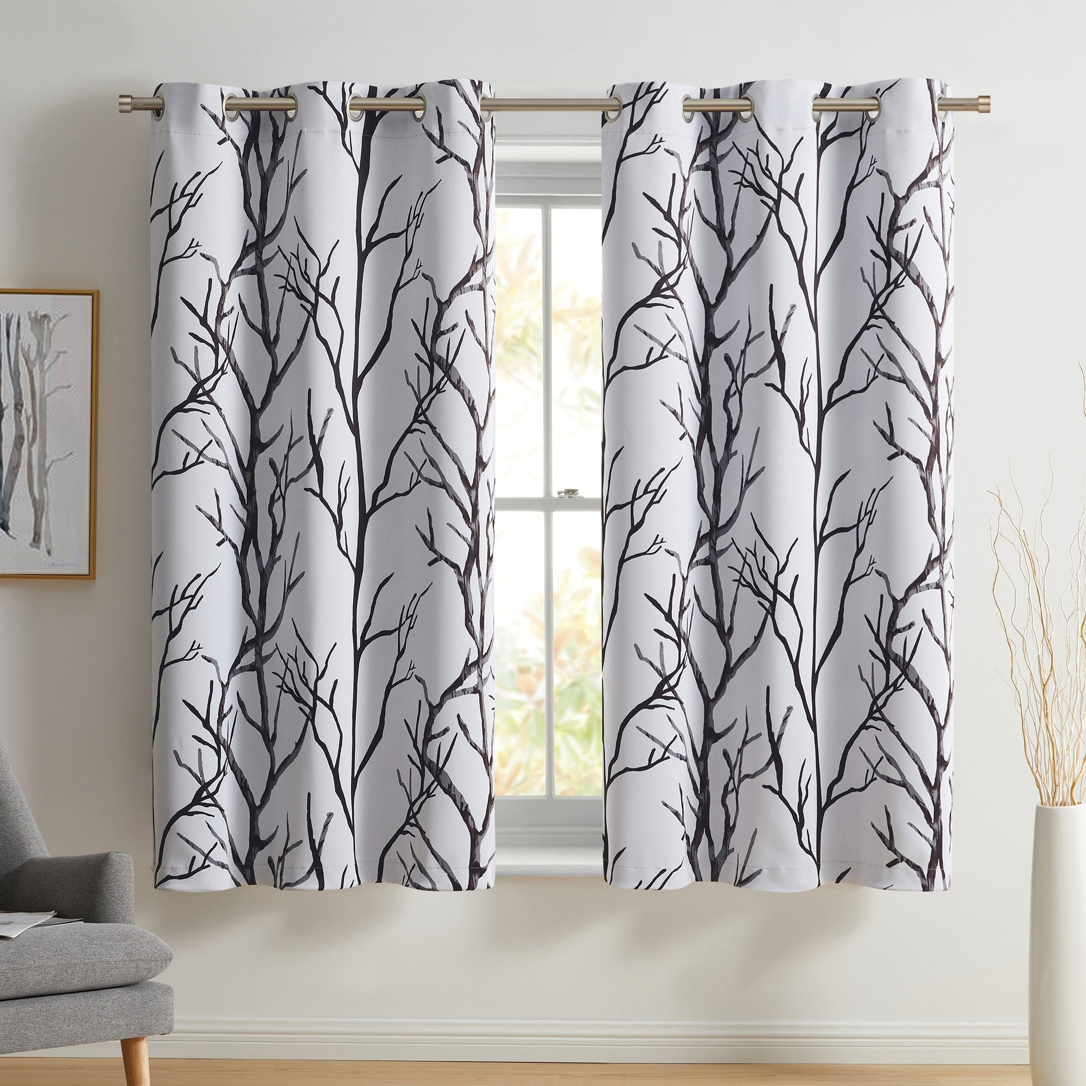 VCNY Home Kingdom Branch Blackout Curtain Panel