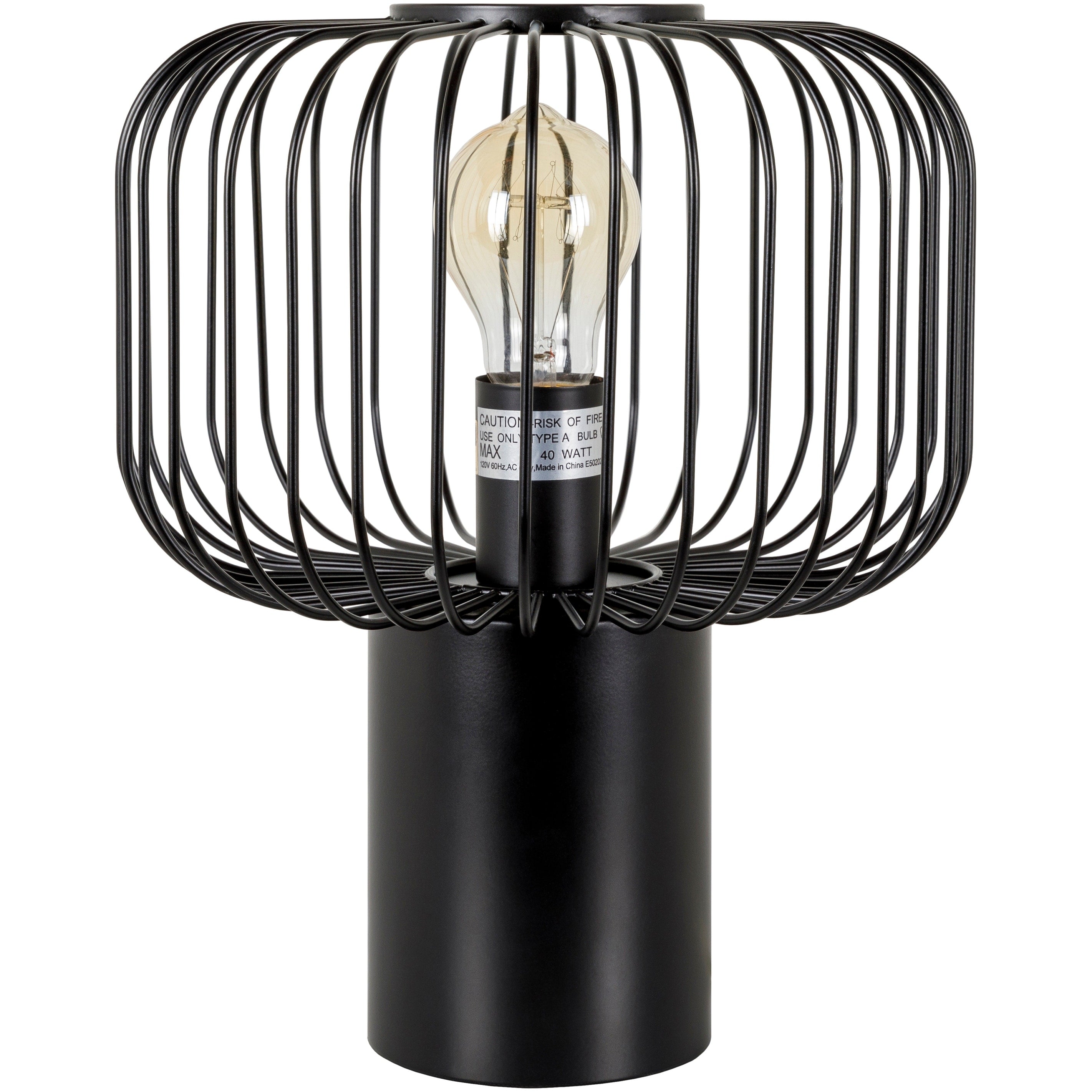 Arnushka Mid-Century Modern Industrial Table Lamp