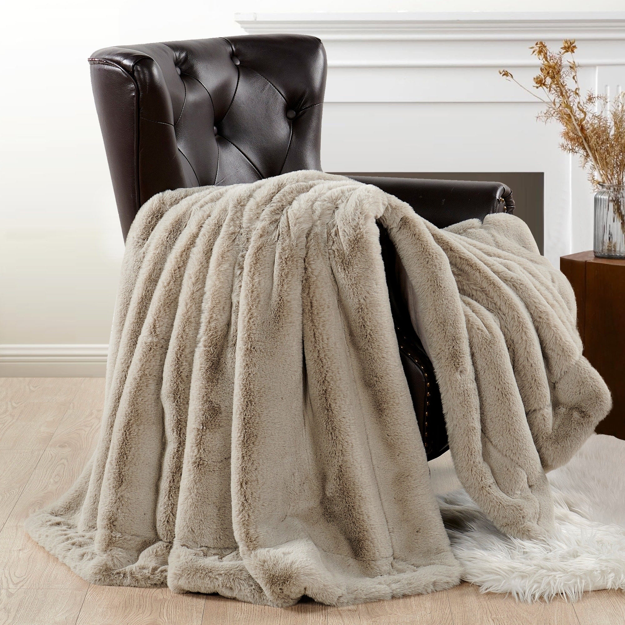 Heavy FauxFur Throw -50''x60''/60''x80''