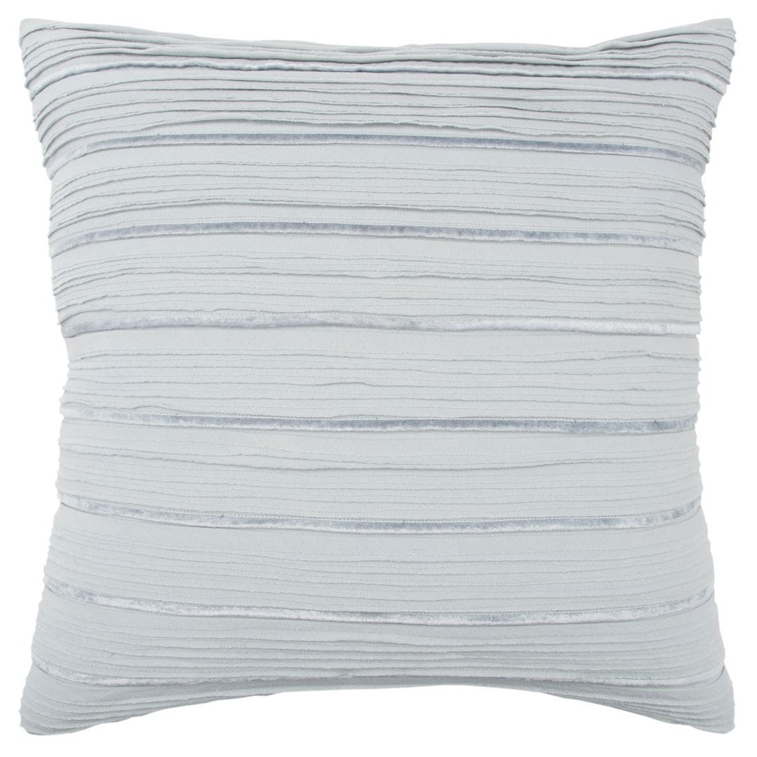 Light Blue Stripe Decorative Pillow