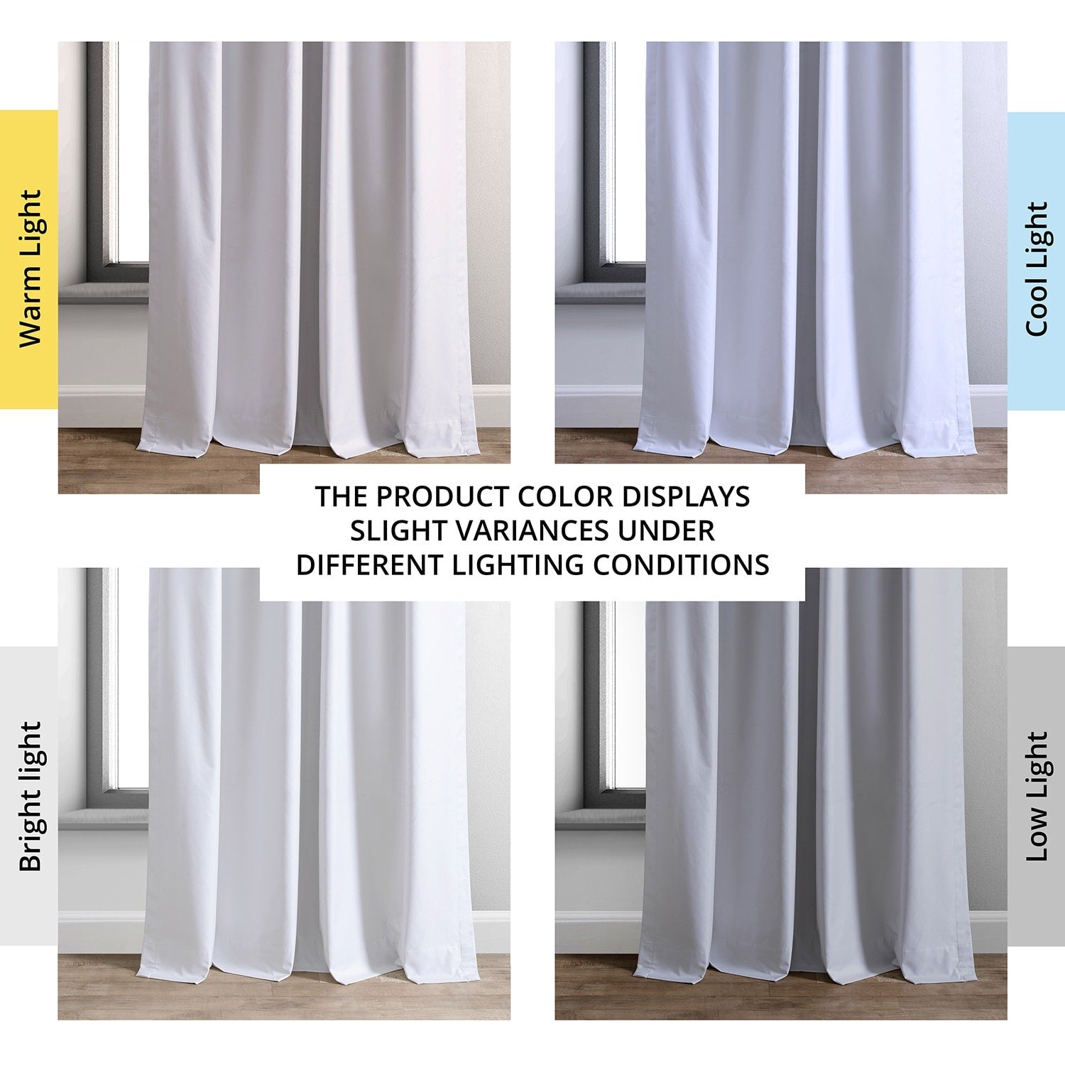 Exclusive Fabrics Essential Polyester Solid Blackout Curtains - Thermal Insulated Window Curtains Rod Pocket (Single Panel)