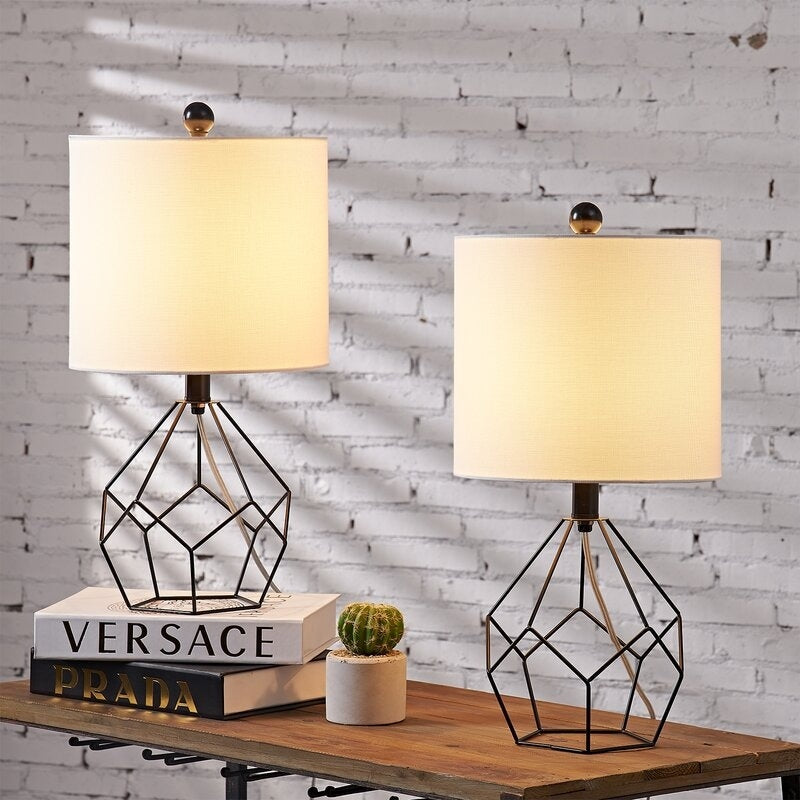 19 Bedside Table Lamp Set (Set of 2)