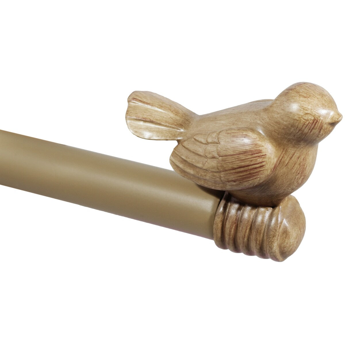 Cute Bird Finial Adjustable Decorative Designer Curtain Rod