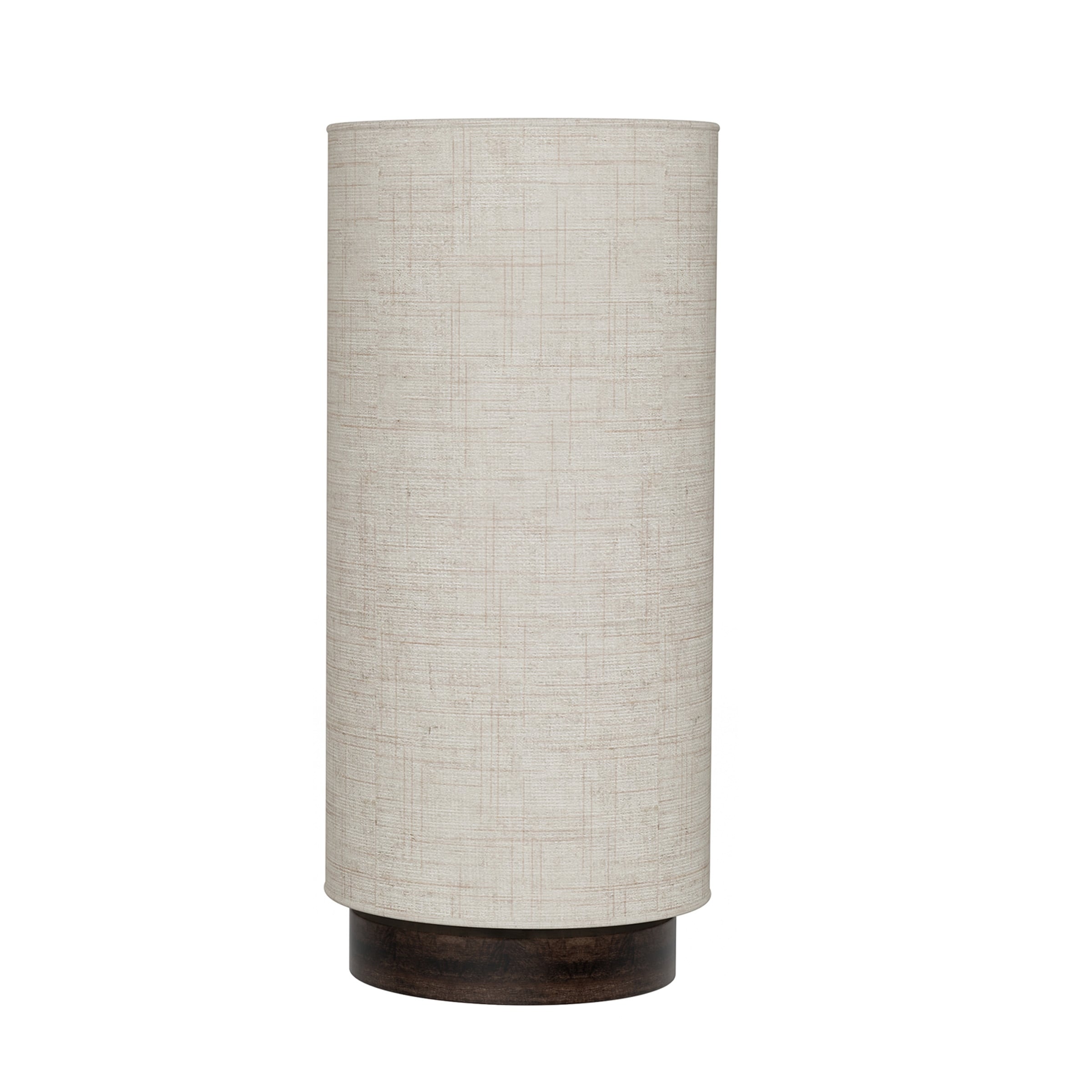 Lavish Home Cylinder Table Lamp with LED Bulb