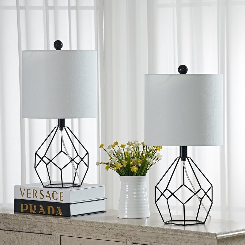 19 Bedside Table Lamp Set (Set of 2)