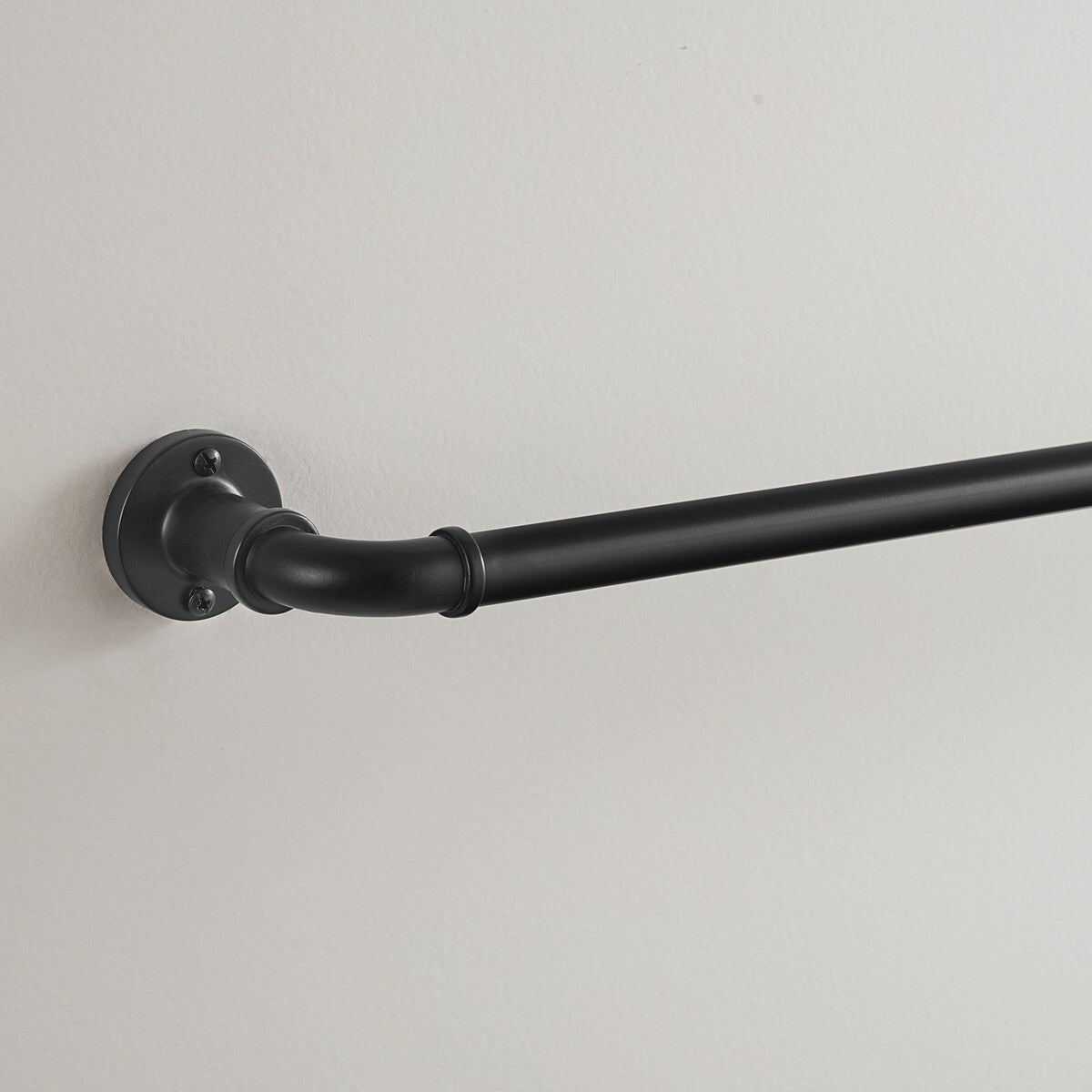 Eclipse Somerton 3/4 Industrial Pipe Blackout Wrap Curtain Rod