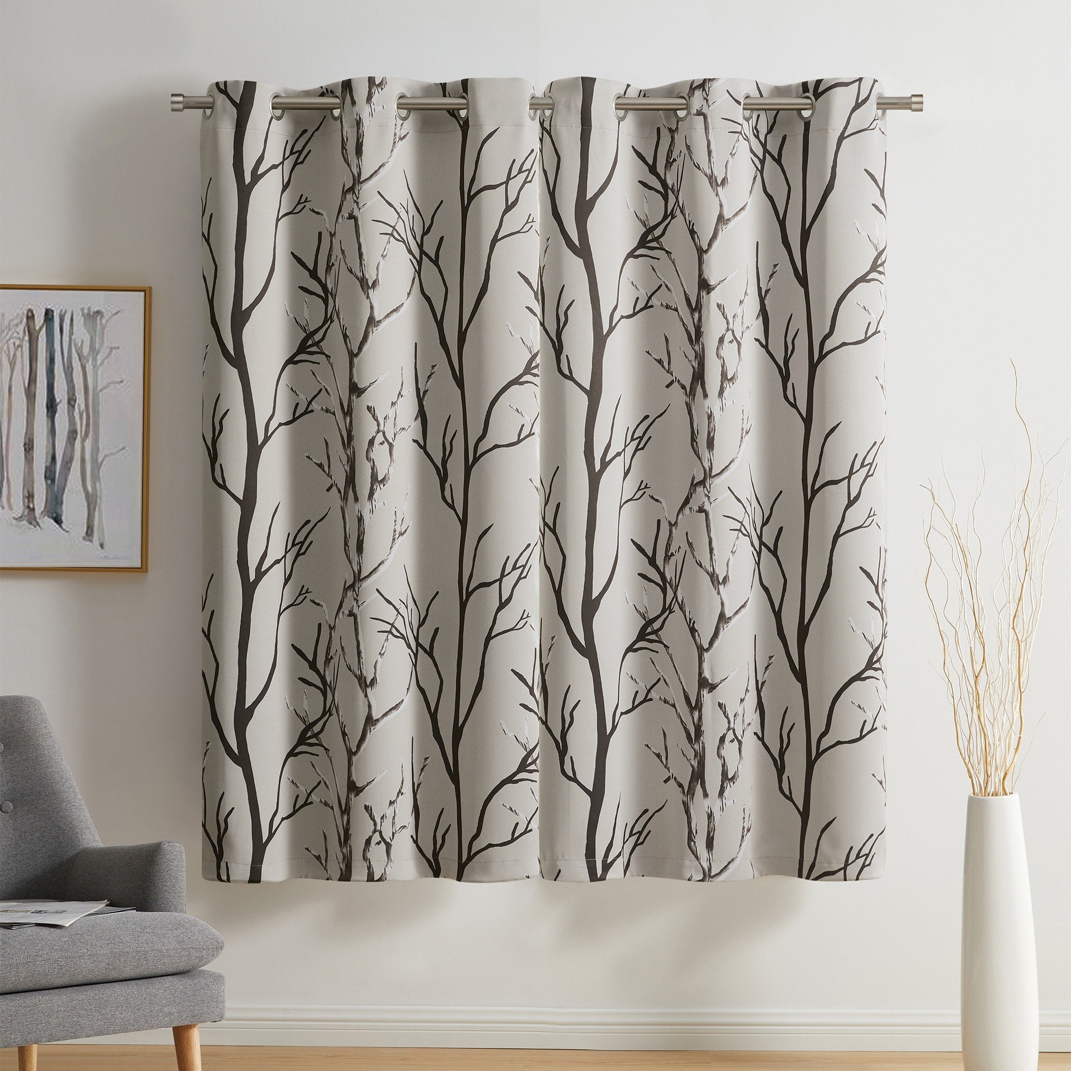 VCNY Home Kingdom Branch Blackout Curtain Panel