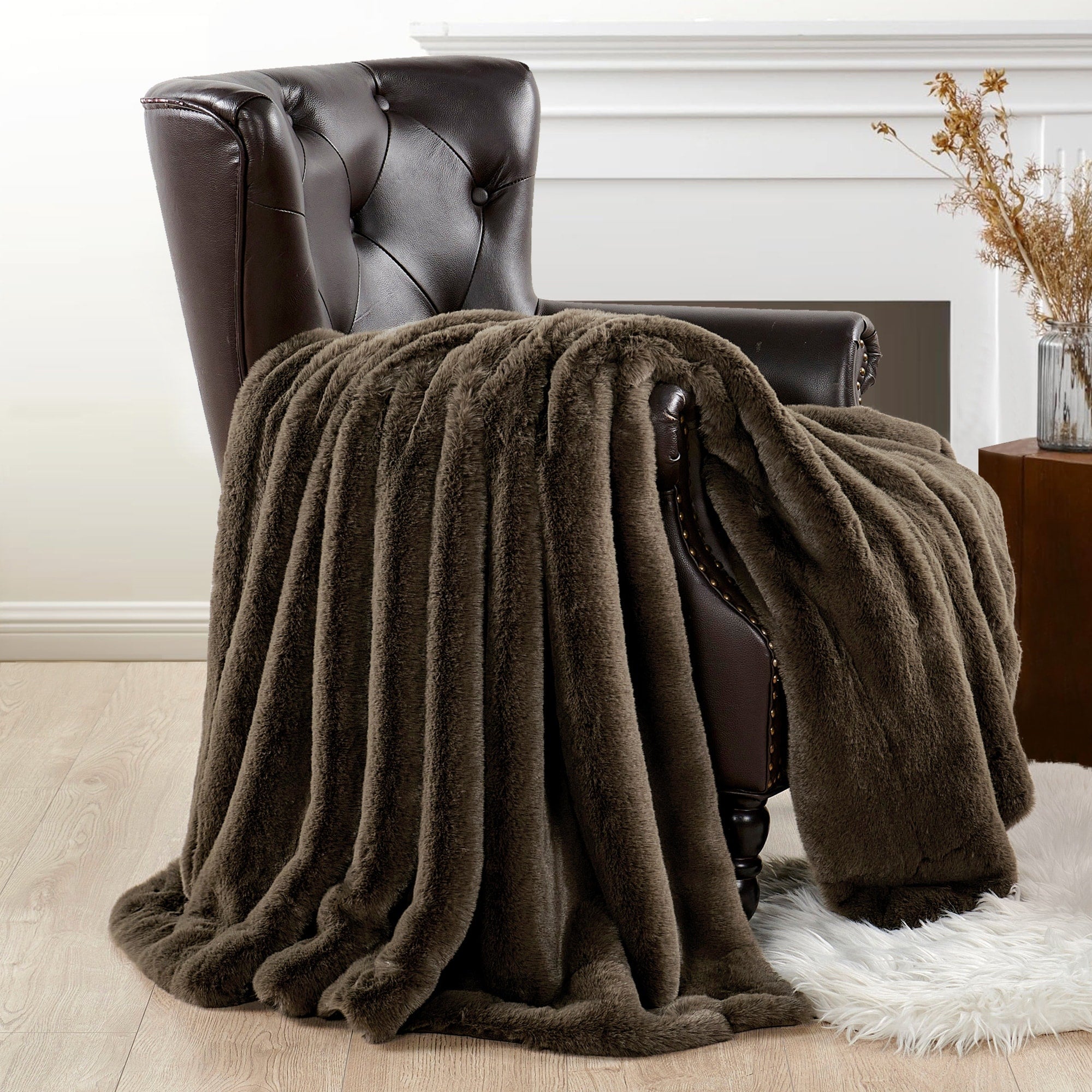 Heavy FauxFur Throw -50''x60''/60''x80''