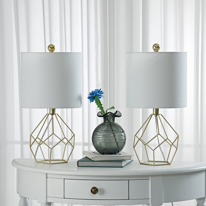 19 Bedside Table Lamp Set (Set of 2)