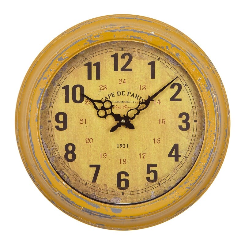 Yosemite Home Decor Café De Paris Wall Clock