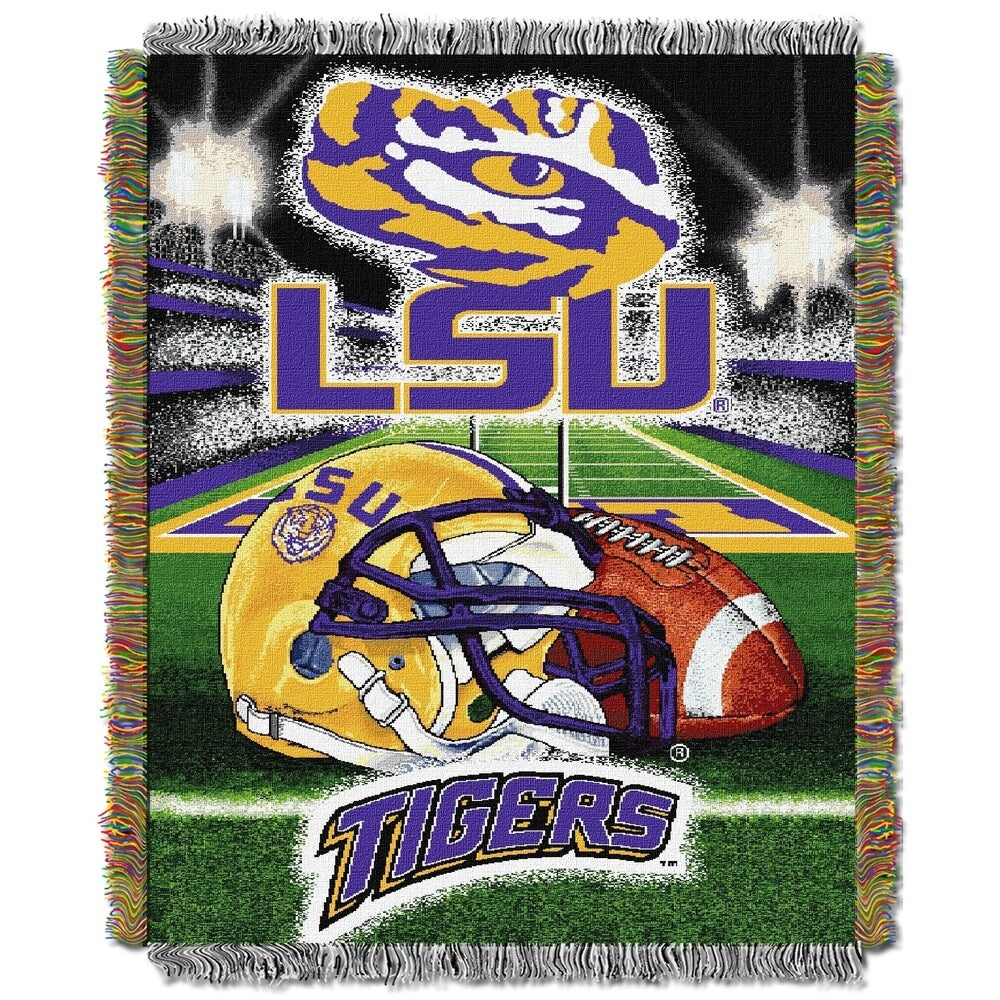 NCAA SEC Conference Woven Tapestry Throw Blanket