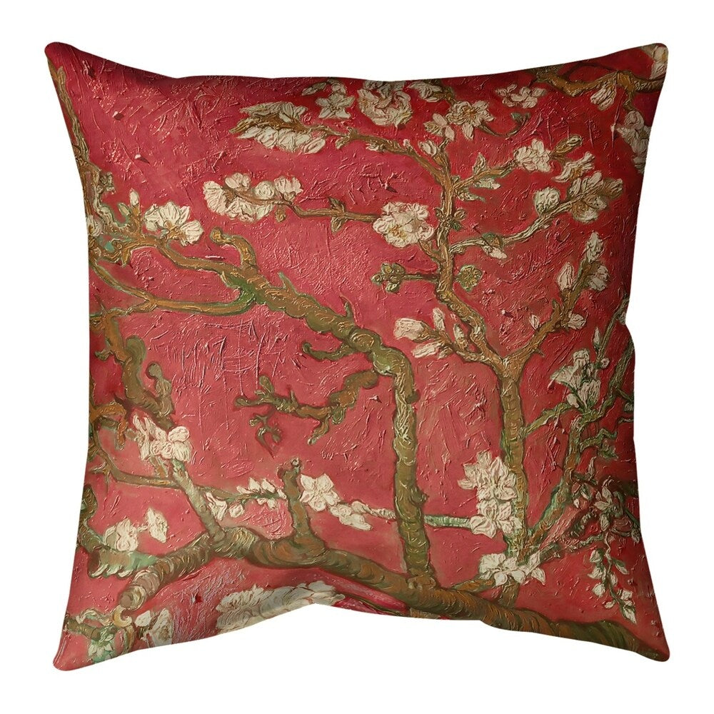 Porch & Den Vincent Van Gogh 'Almond Blossom' Throw Pillow