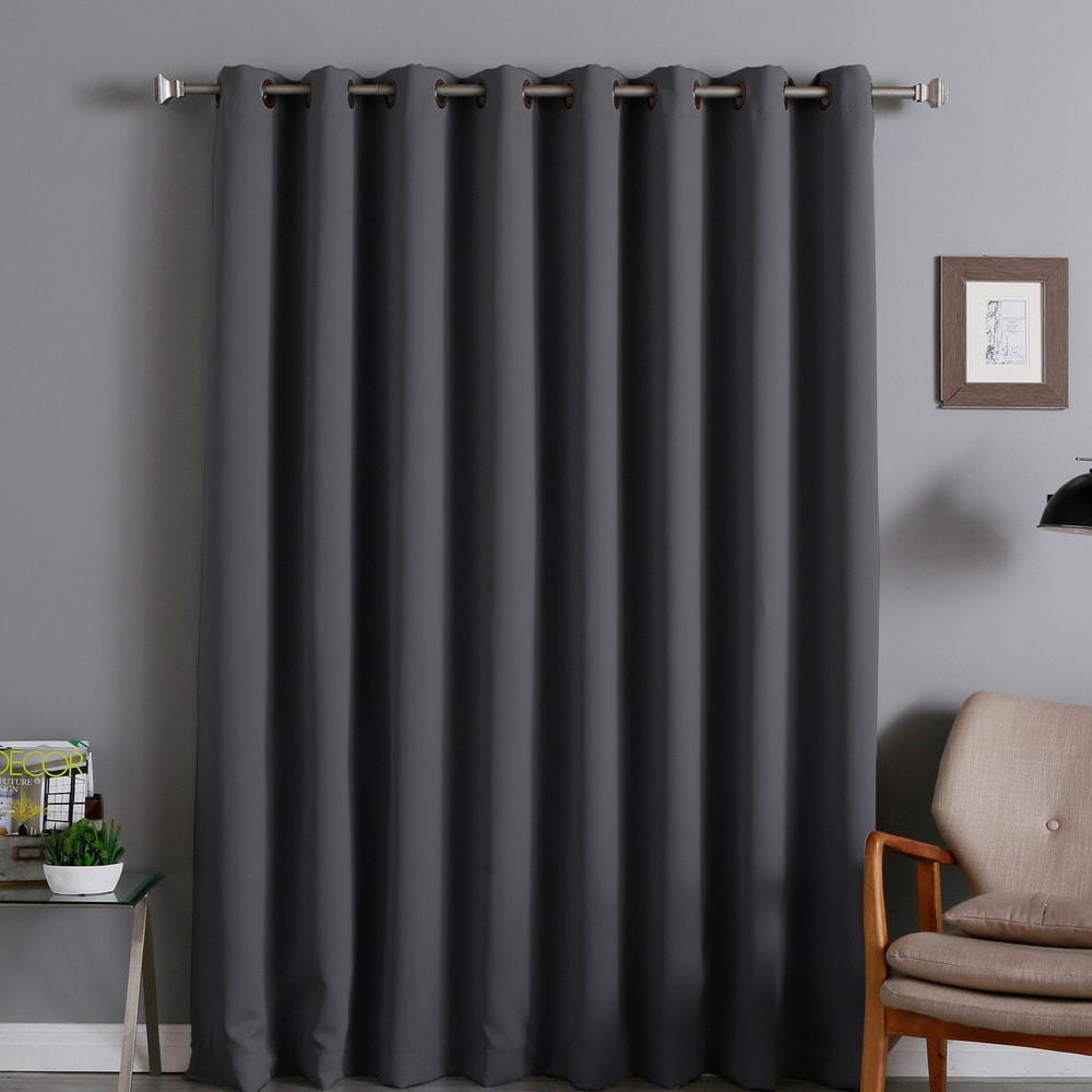 Aurora Home Extra Wide Thermal 96-inch Blackout Curtain Panel - 100 x 96 - 100 x 96