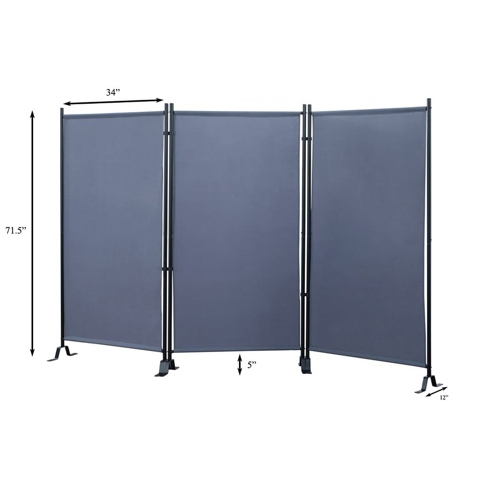 Proman Products Galaxy Indoor/ Outdoor 3-panel Room Divider