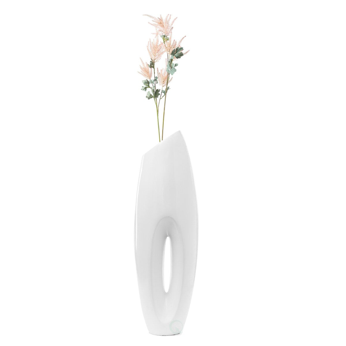 Tall Floor Vase, Modern White Large Floor Vase, Decorative Lightweight Vase, Home Decor, Large Vase