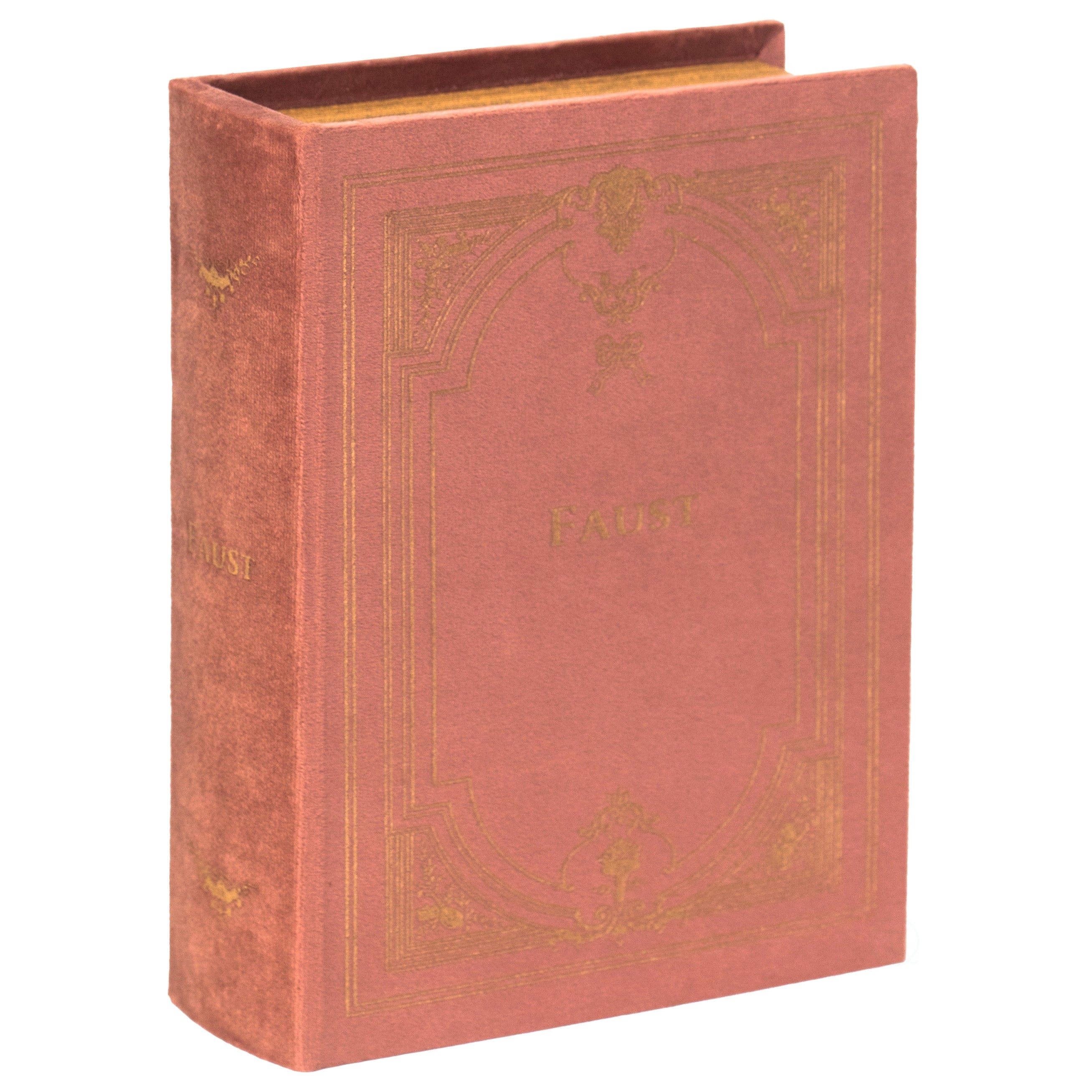 Decorative Vintage Book Shaped Trinket Storage Box