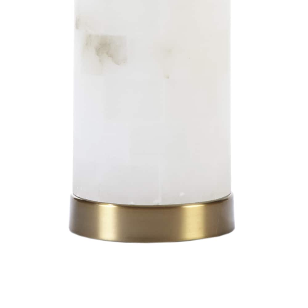 INK+IVY Prague Alabaster Table Lamp