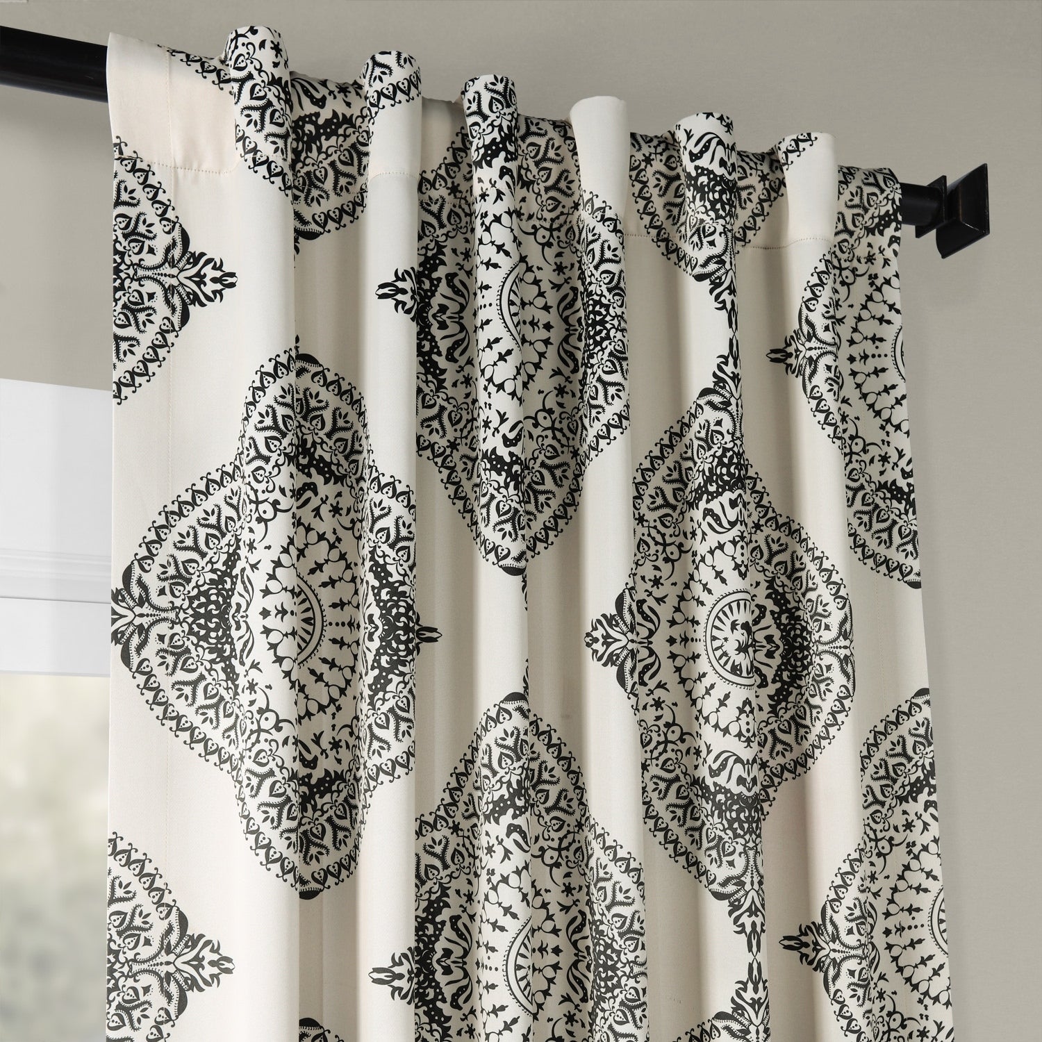 Exclusive Fabrics Henna Room Darkening Curtain Pair (2 Panels)