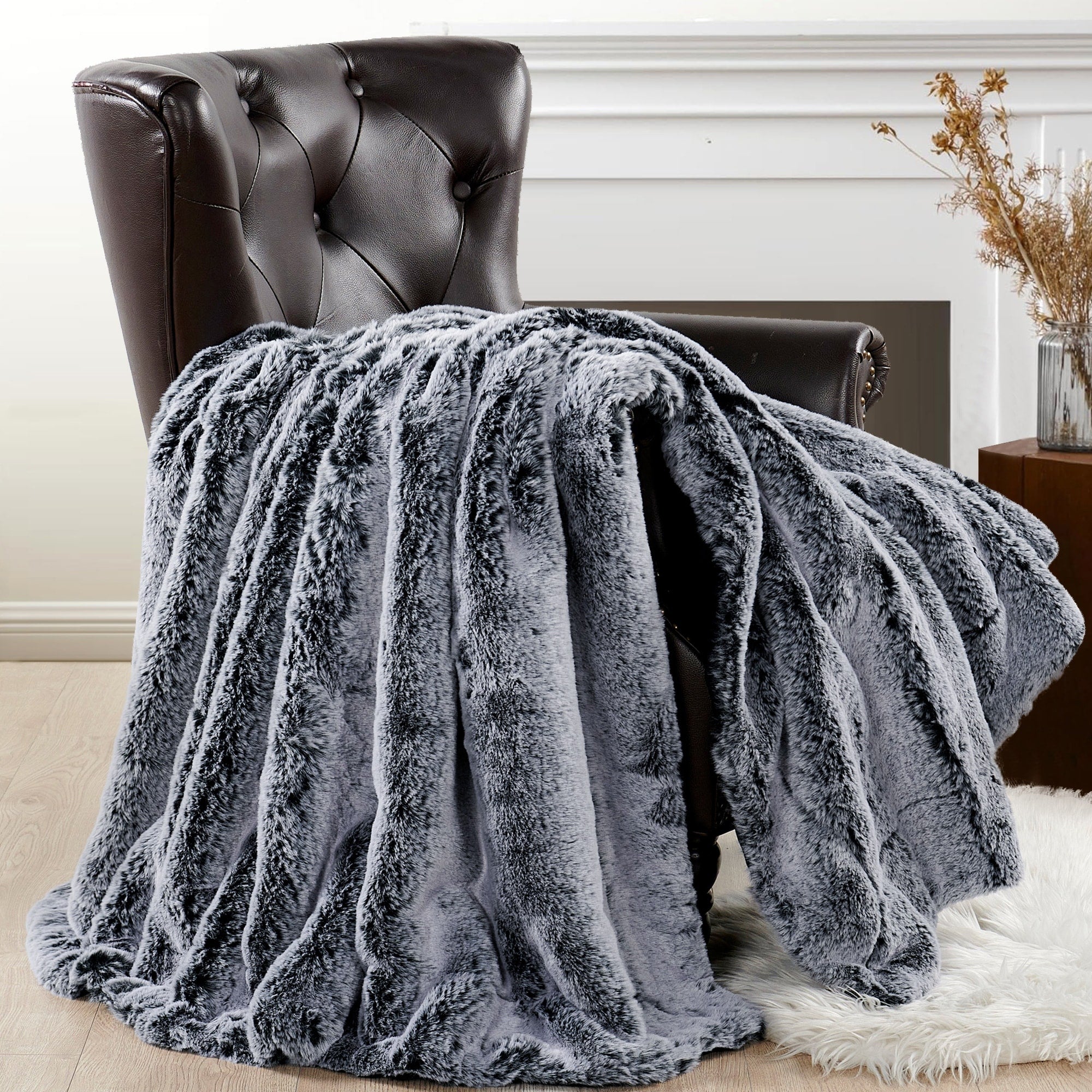 Heavy FauxFur Throw -50''x60''/60''x80''