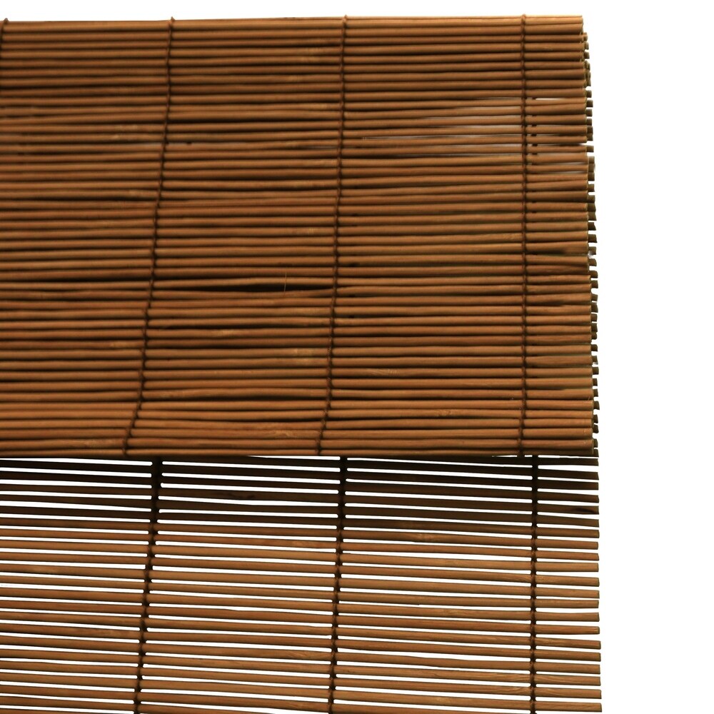 Radiance Fruitwood Imperial Matchstick Cord-free Blinds (Multiple Sizes)