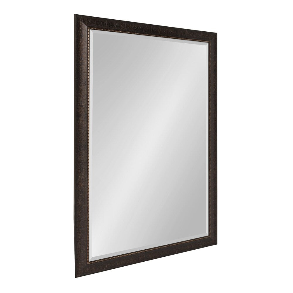 Aldridge Framed Decorative Rectangle Wall Mirror - Bronze