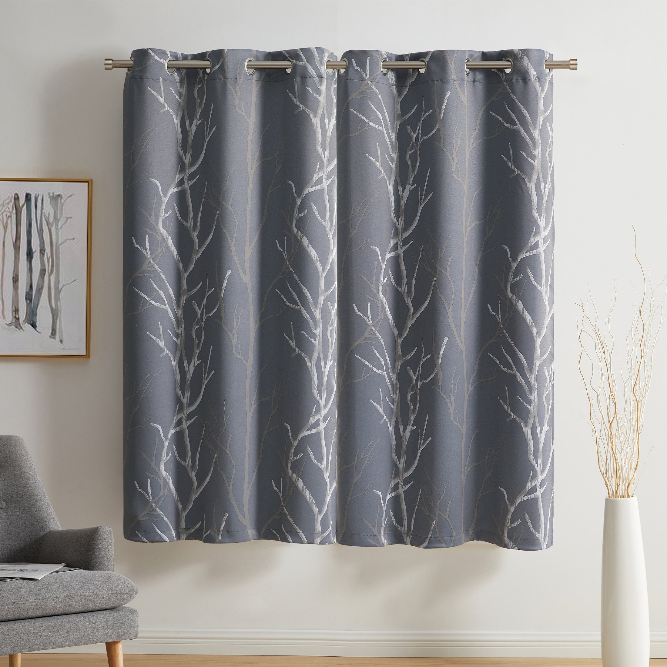 VCNY Home Kingdom Branch Blackout Curtain Panel